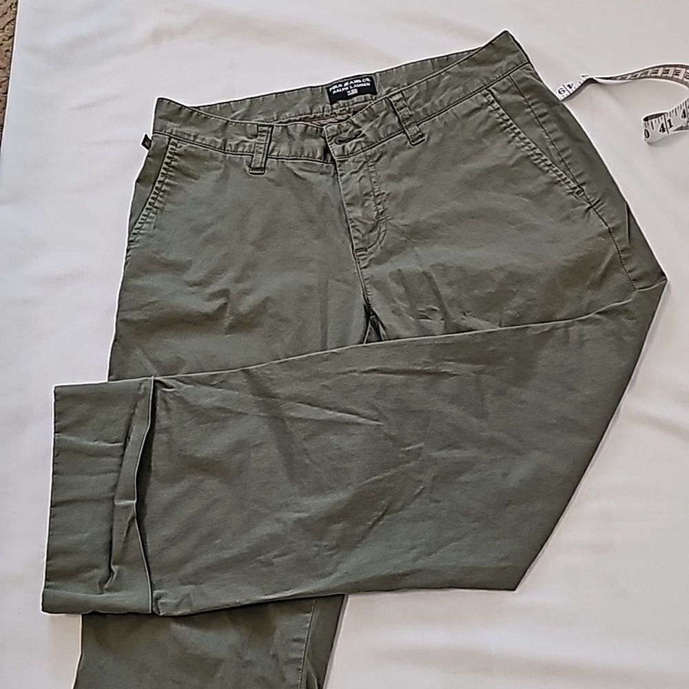 - Polo‎ Ralph Lauren Womens Mint Green Cropped Pants Size 4